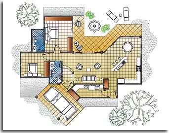 The Barcelona floor plan