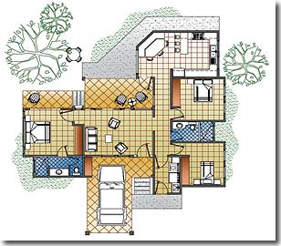 The Valencia floor plan B